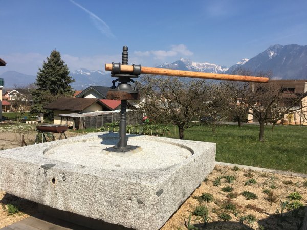 Poutre pour ancien pressoir